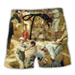 Vintage Baseball Beach Shorts For Tropical Holidays And Distinctive Seasonal Style