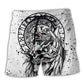 Viking Victory Black White Beach Shorts For Seaside Travel And Everyday Comfort