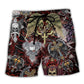 Skull Key Beach Shorts For Resort Days And Casual Outdoor Comfort