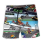 Fast Racing Speed Beach Shorts For Coastal Road Trips And Warm Weather Wardrobe