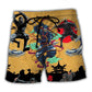 Ninja Warrior Path Beach Shorts For Outdoor Adventures And Comfortable Resort Style