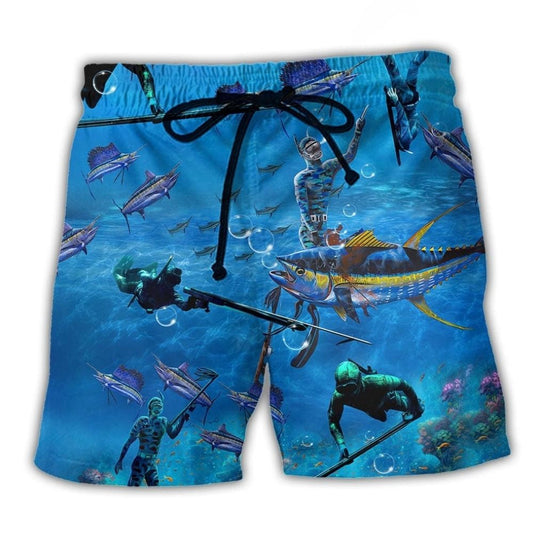 Blue Ocean Discovery Beach Shorts For Outdoor Adventures And Flexible Everyday Wear
