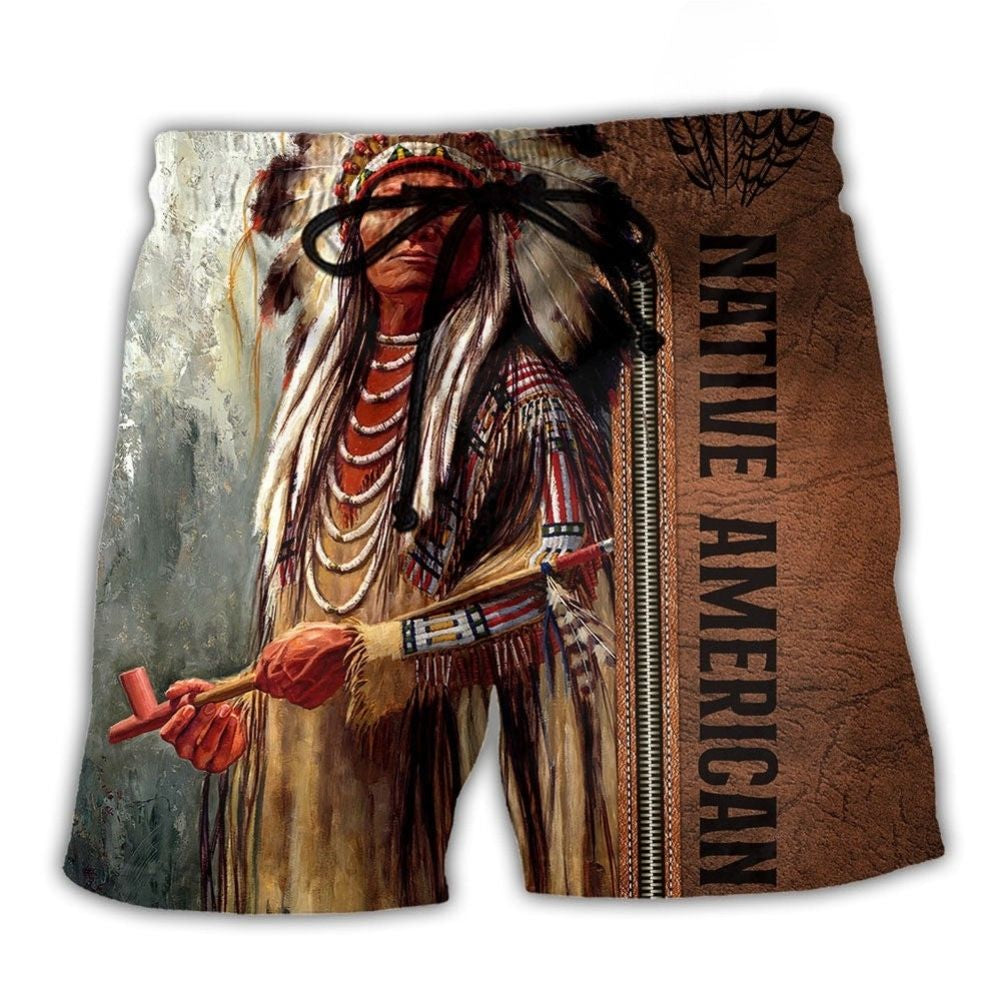 Peaceful Southwestern Beach Shorts For Oceanfront Weekends And Leisure And Relaxation