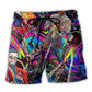 Music Melody Breathing Beach Shorts For Vacation Travel And Memorable Gift Ideas