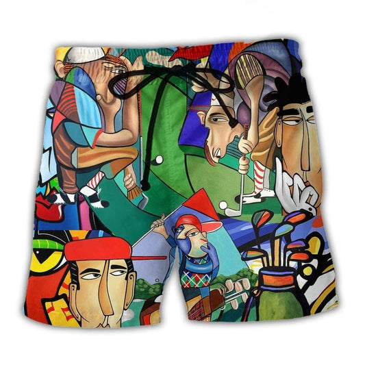 Golf Lifestyle Beach Shorts For Relaxed Shoreline Days And Bright Summer Outfits
