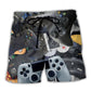 Retro Game Controller Beach Shorts For Outdoor Adventures And Everyday Comfort