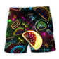 Taco Creation Beach Shorts For Tropical Holidays And Flexible Everyday Wear