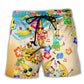 Playful Banana Beach Shorts For Weekend Escapes And Lightweight Summer Style