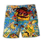 Playful Taco Beach Shorts For Coastal Adventures And Warm Weather Wardrobe