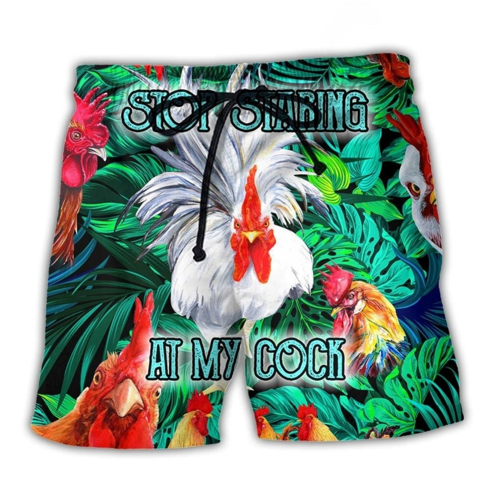 Rooster Farm Beach Shorts For Casual Day Trips And Laid Back Daily Wear