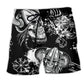 Viking Dark Victory Beach Shorts For Seaside Travel And Comfortable Daily Wear