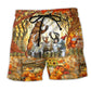 Thanksgiving Grateful Autumn Beach Shorts For Seaside Travel And Comfortable Daily Wear