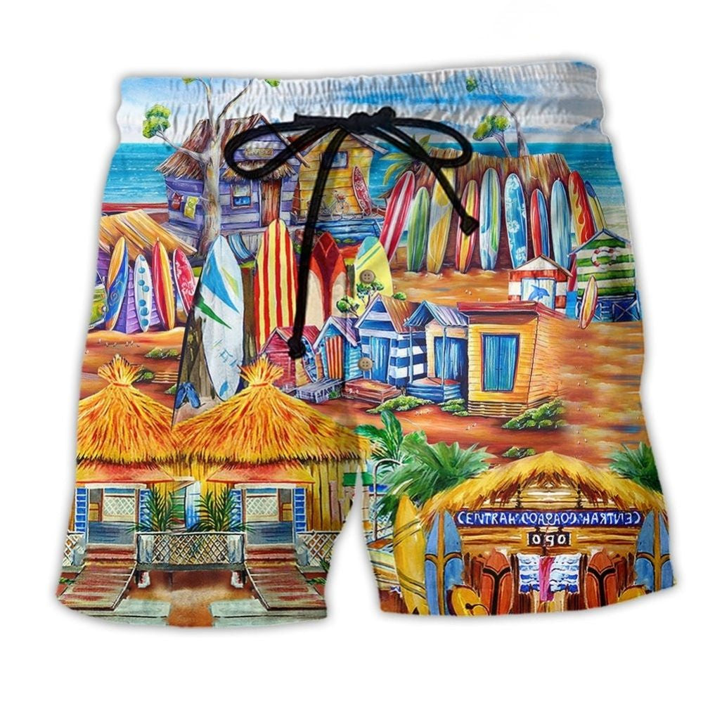 Surf Store Summer Beach Shorts For Beach Days And Warm Weather Wardrobe