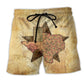 Texas Peace Vintage Beach Shorts For Island Escapes And Leisure And Relaxation