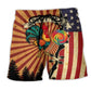 Rooster Lollipop Beach Shorts For Casual Day Trips And Thoughtful Gift Giving