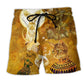 Egyptian Cat Mythic Beach Shorts For Resort Days And Vacation Ready Style