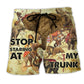 Elephant Circus Beach Shorts For Beach Days And Comfortable Resort Style