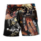 Tattoo Artist Bold Statement Typography Beach Shorts Print Detail For Beach Activities And Vacation Wear