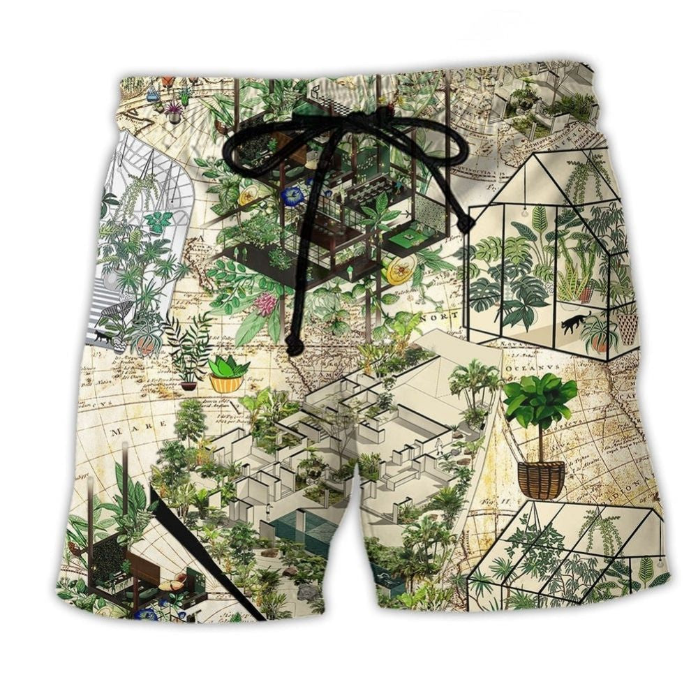 Nature Inspired Creative Architecture Beach Shorts Design View For Summer Events And Coastal Getaways