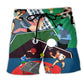 Ping Pong Lover Sport Beach Shorts For Beach Trips And Relaxed Vacation Styling