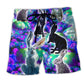 Easter Rabbit Get Egg Cited Beach Shorts For Resort Travel And Thoughtful Summer Gifting