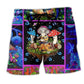 Forest Mushroom Soul Searching Quote Beach Shorts For Tropical Getaways And Weekend Adventures