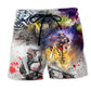 Motorcycle Adventure Freedom Quote Beach Shorts For Summer Vacation And Coastal Travel