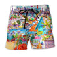 Summer Beach Vacation Holiday Beach Shorts Print View For Coastal Escapes And Casual Outings