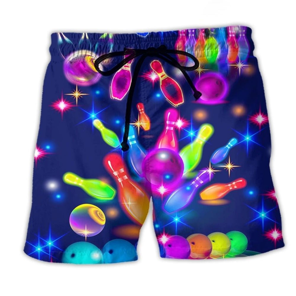 Hippie Peace Life Neon Color Beach Shorts Design View For Summer Events And Coastal Getaways