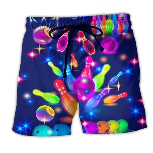 Hippie Peace Life Neon Color Beach Shorts Design View For Summer Events And Coastal Getaways