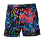 Gym Love Fitness Neon Beach Shorts For Tropical Getaways And Weekend Adventures
