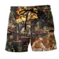 You Can't Fake Chemistry Retro Beach Shorts For Warm Weather Travel And Everyday Comfort