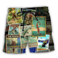 Fishing Retro Power Beach Shorts For Outdoor Adventures And Thoughtful Seasonal Gifts