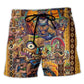 Tiki Aloha Beach Shorts For Poolside Relaxation, Casual Outings, And Laid Back Daily Wear