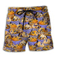 Yummy Blueberry Cake Beach Shorts For Outdoor Adventures And Thoughtful Seasonal Gifts