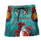 Chicken Whisperer Farm Green Beach Shorts For Coastal Road Trips And Lightweight Summer Style
