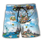 Airplane Travel World Beach Shorts For Weekend Escapes And Warm Weather Wardrobe