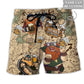 Viking Victory With Beer Beach Shorts For Fantasy Fans And Summer Vacation Style