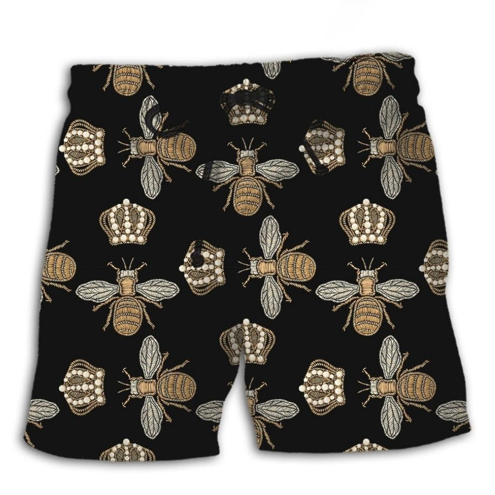 Sweet Like Honey Bee Nature Beach Shorts For Tropical Getaways And Weekend Adventures