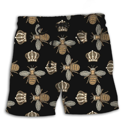 Sweet Like Honey Bee Nature Beach Shorts For Tropical Getaways And Weekend Adventures