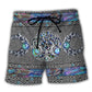 Triple Moon Mystical Witch Beach Shorts For Coastal Adventures And Comfortable Daily Wear