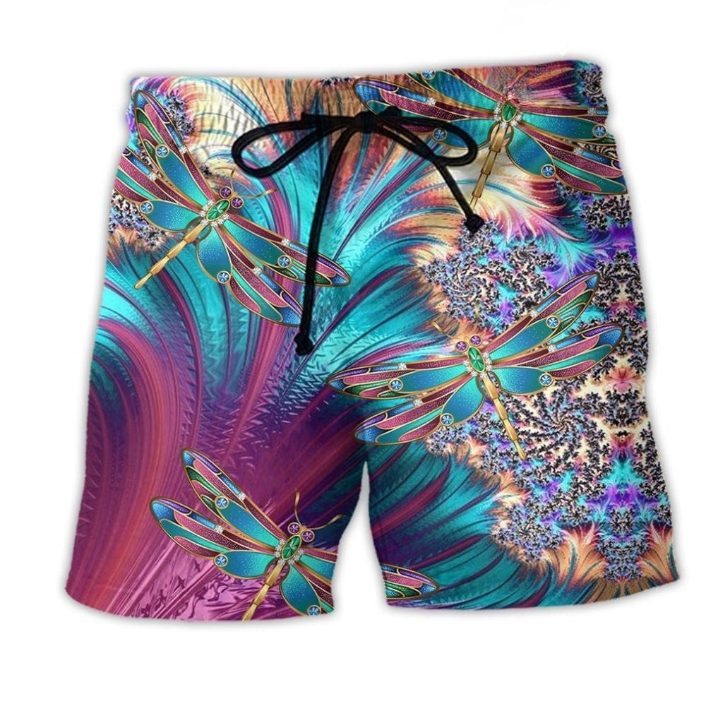 Dragonfly Summer Beach Shorts For Casual Day Trips And Thoughtful Gift Giving