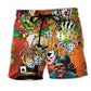 Skull Poker Choice Beach Shorts For Poolside Relaxation And Summer Adventures