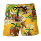 Bigfoot Summer Beer Beach Shorts For Coastal Adventures And Weekend Casual Style