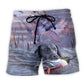 Duck Hunting Purple Outdoor Beach Shorts For Summer Vacation And Coastal Travel