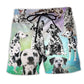 Dalmatian Galaxy Dog Lover Beach Shorts For Resort Travel And Thoughtful Summer Gifting