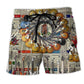 Electric Guitar Music Beach Shorts For Weekend Escapes And Memorable Gift Ideas