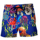 Octopus Bicycle Beach Shorts For Beach Days And Relaxed Casual Style