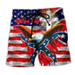 America One Nation Under God Flag Beach Shorts For Patriotic Summer Style And Coastal Trips