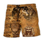 Egyptian Skull Beach Shorts For Resort Getaways And Memorable Gift Ideas